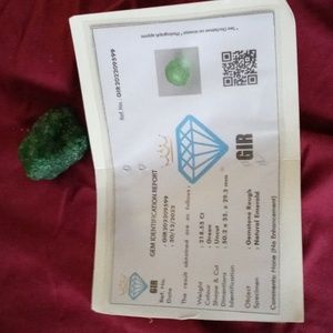BNWT rough 218.55ct rough emerald
